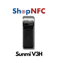 SUNMI V3H - Tragbares Android-Terminal mit GMS, 2D-Scanner, Dual-Kamera, integriertem Drucker, NFC, und Fingerabdrucksensor