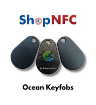 Ocean - Llavero NFC de plástico reciclado