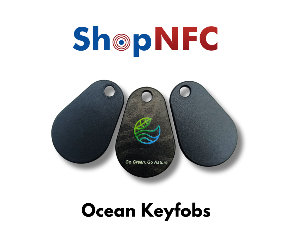 Ocean - Recycled plastic NFC Keyfob