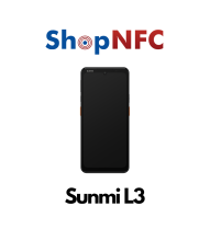 Sunmi L3 - Android Handheld Terminal with Dual NFC, 2D Scanner and GMS