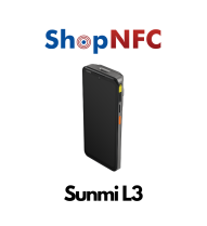 Sunmi L3 avec scanner Zebra SE4710, NFC à l'écran, lecteur RFID et GMS – Terminal portable Android robuste