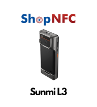 Sunmi L3 avec scanner Zebra SE4710, NFC à l'écran, lecteur RFID et GMS – Terminal portable Android robuste