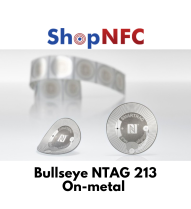 On-metal Round NFC Tags NTAG213 38mm