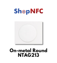 On-metal Round NFC Tags NTAG213 IP68 30mm