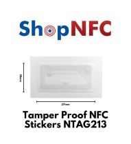 Tag NFC Tamper Proof NTAG213 18x37mm adesivi