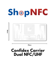 Confidex Carrier Dual NFC/UHF - 36x70mm
