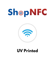 White NFC Stickers NTAG213 Round ø22mm - AD Circus