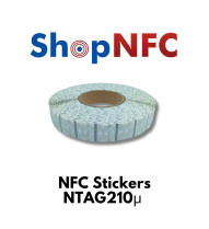 Tags NFC adhésifs NTAG210μ 22mm