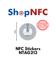 Tags NFC adhésifs NTAG213 22mm