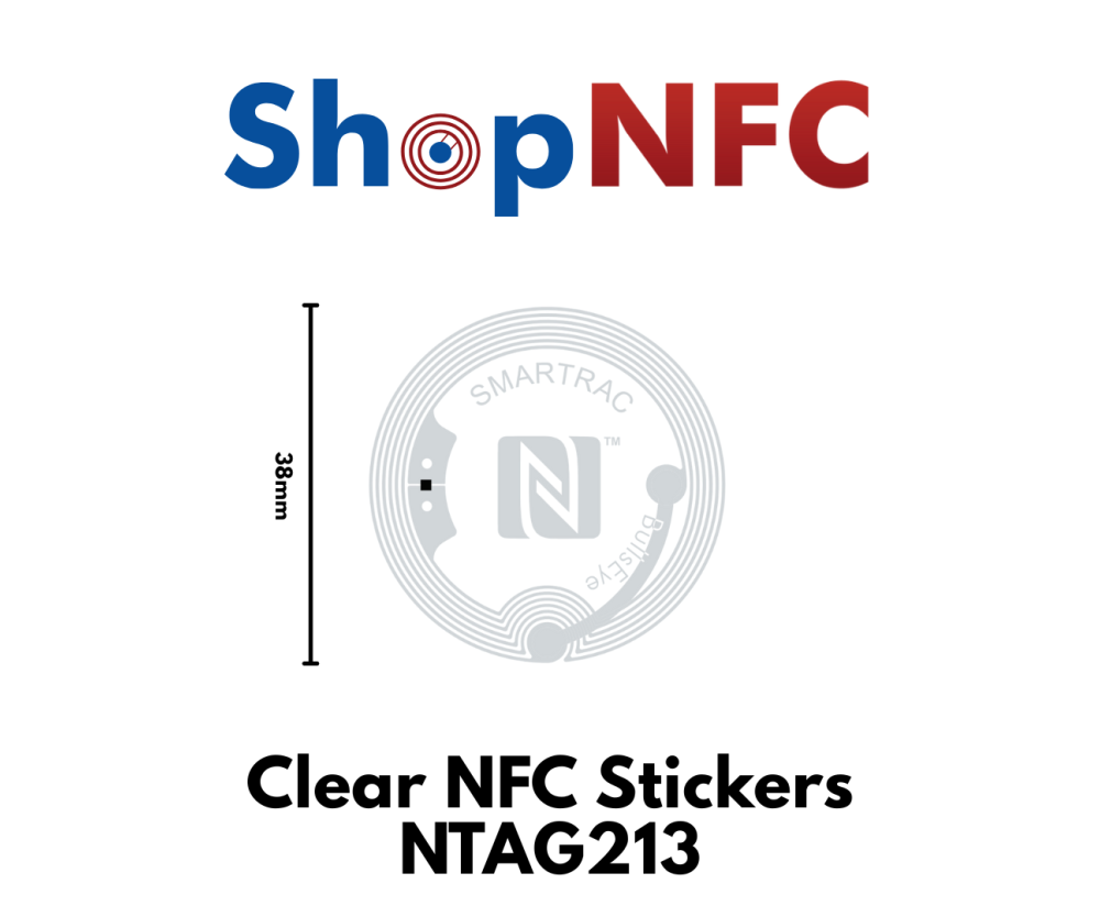 Smartrac Bullseye NTAG213 - Etiqueta NFC 38mm adhesiva