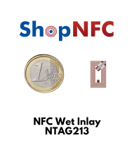 Tag NFC NTAG213 12x19mm adesivi