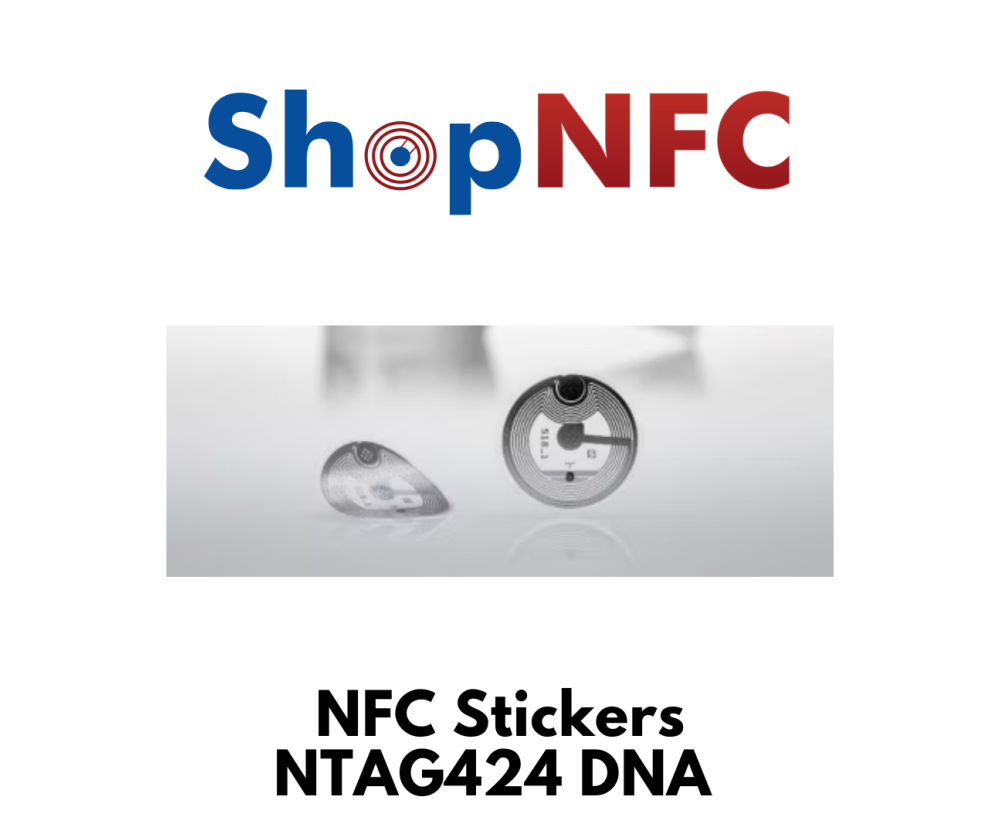 NFC Stickers NTAG424 DNA ø22mm - Shop NFC