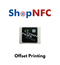 Etiqueta NFC Antimetal ICODE SLIX 2 Steelwave HF 25x25mm