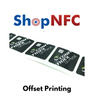 NFC On-Metal Klebetags ICODE SLIX2 Steelwave HF 25x25mm