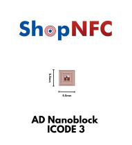NFC Klebetags ICODE 3 5,5x5,5mm