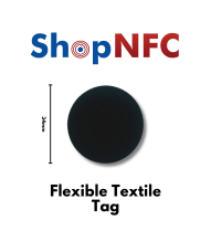 Étiquettes NFC thermoscellable pour tissus NTAG213