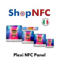 Kit von selbstklebendes NFC-Panel aus Plexiglas