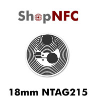 Etiqueta NFC NTAG215 adhesiva