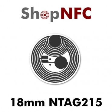 Tag NFC NTAG215 adesivi