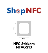 NFC Stickers NTAG213 16x16mm