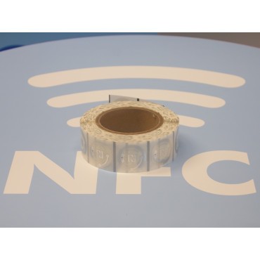Etiqueta NFC NTAG216 38mm adhesiva
