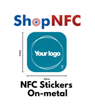 Tags NFC Anti-métal personnalisés 53x53mm - Impression Express