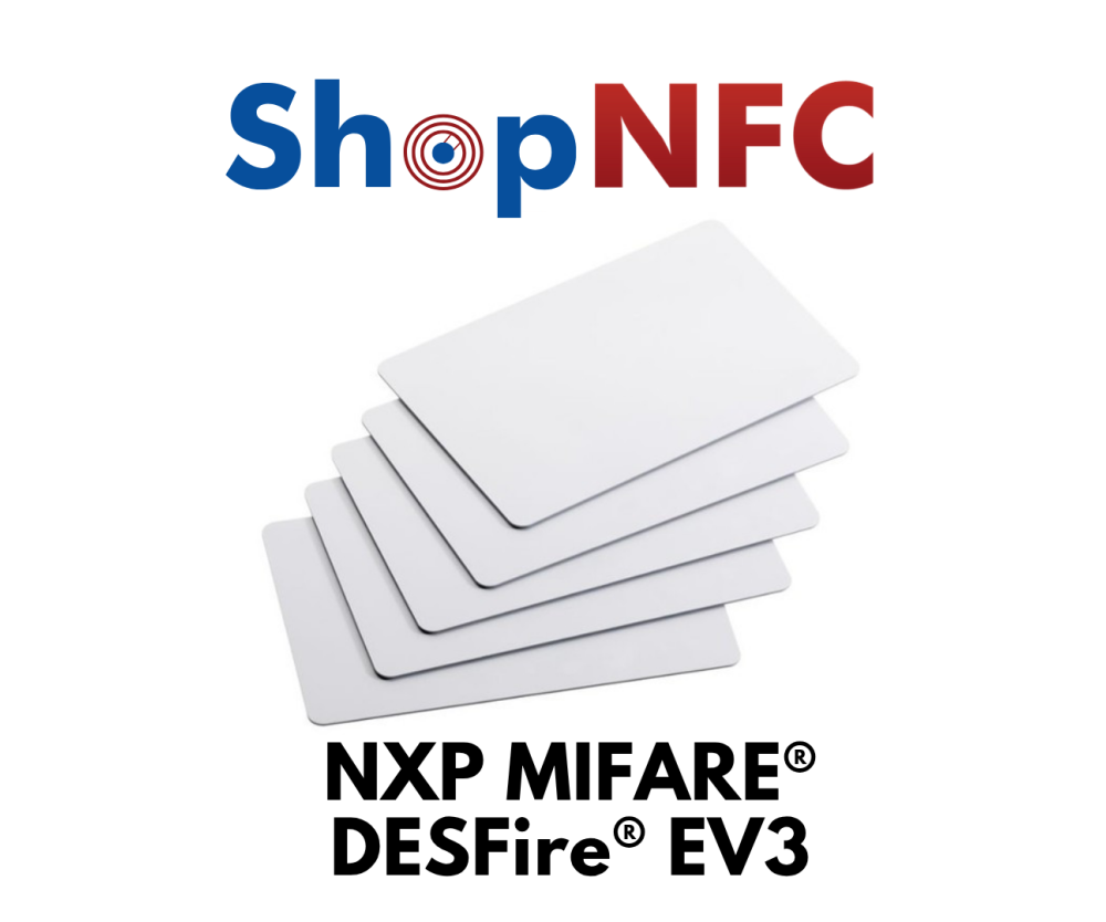 NFC Karten aus PVC NXP MIFARE® DESFire® EV3