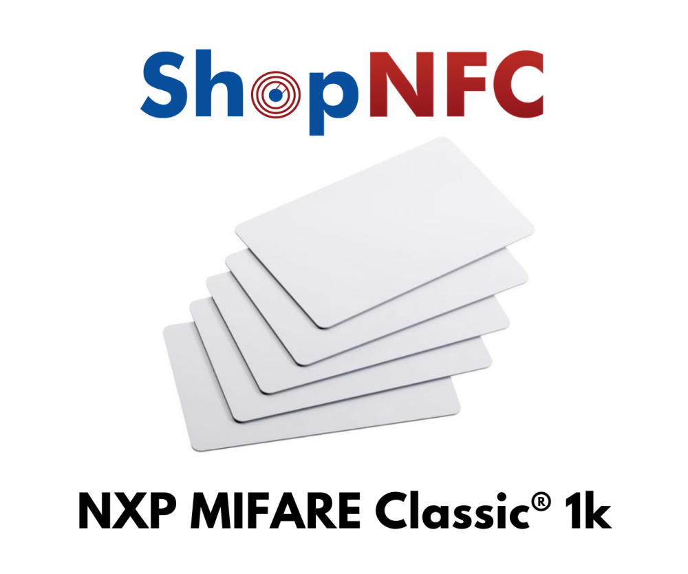 NFC Cards NXP MIFARE Classic® 1k S50 4-byte UID - Shop NFC