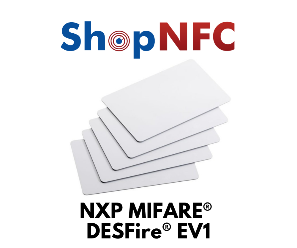 Tessere NFC in PVC NXP MIFARE® DESFire® EV1