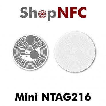 Tag NFC NTAG216 18/21mm adesivi