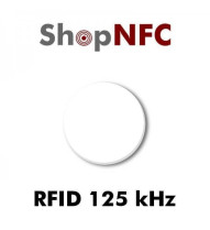 Tags en PVC adhésifs Rfid 125 kHz r/o