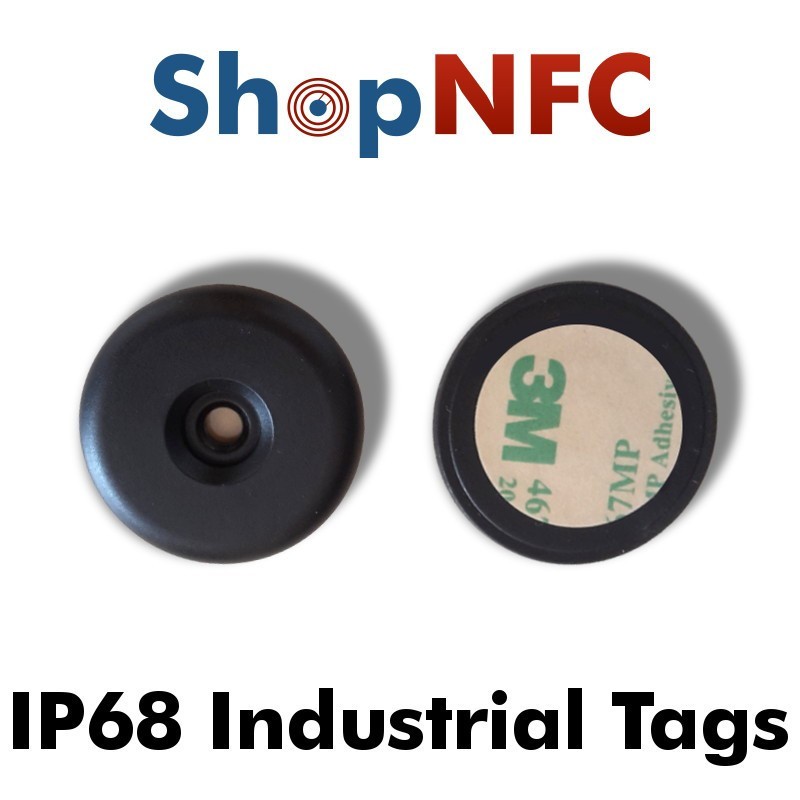 Industrial IP68 On-metal NFC Tags NTAG213 / NTAG216 34mm - Shop NFC
