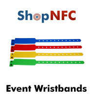 Einweg-NFC-Armbänder - Anpassbare