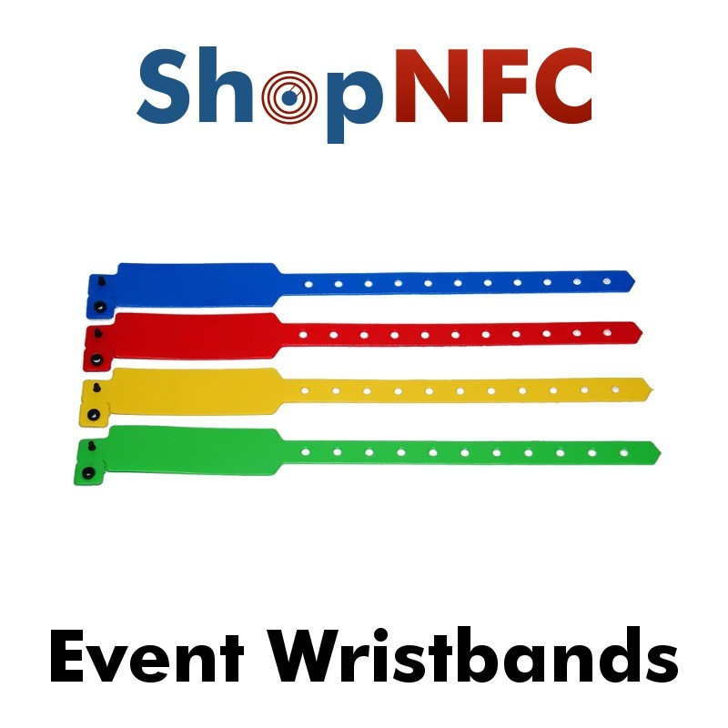 Disposable NFC Wristbands NTAG21x