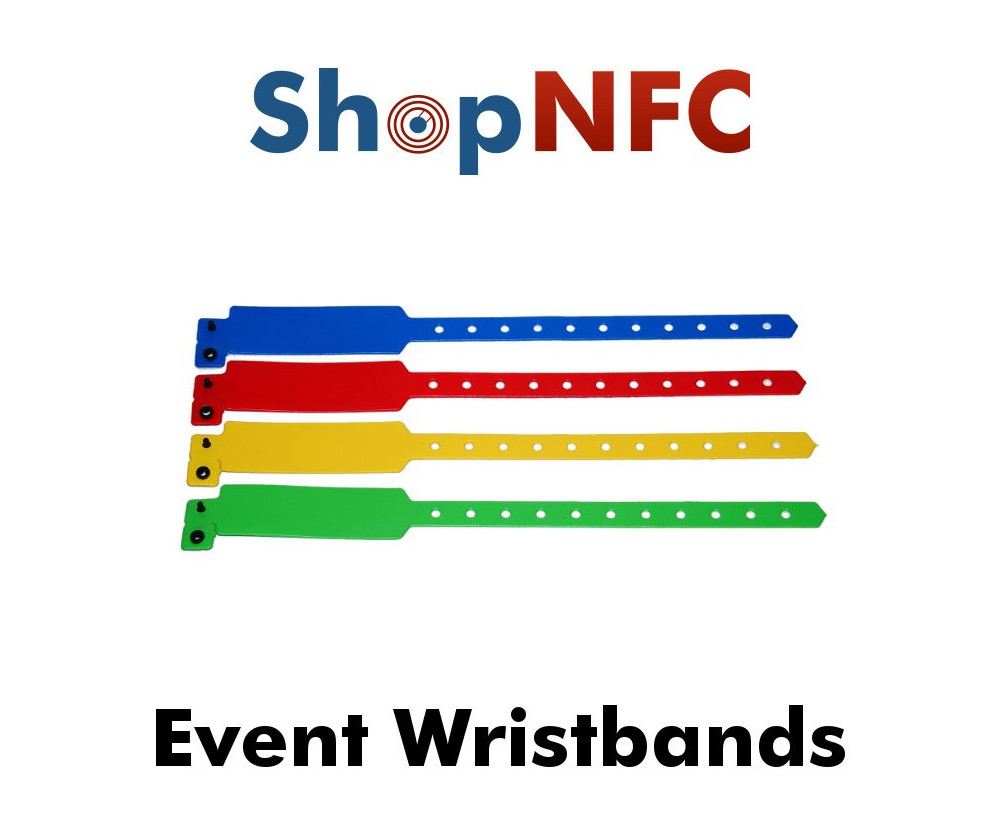 Disposable NFC Wristbands NTAG21x