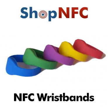 Bracciali NFC in Silicone - Personalizzabili