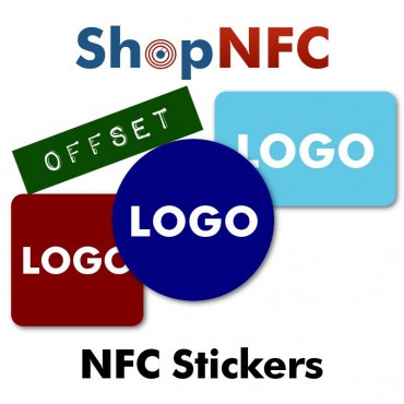 Personalisierte NFC Etiketten - Offset Druck