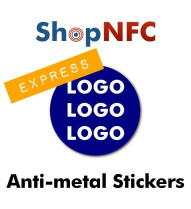 Etiqueta NFC Antimetal Personalizada - Impresión Expresa