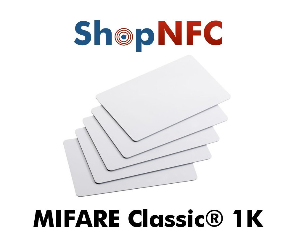 Tessere NFC in PVC NXP MIFARE Classic® 1k