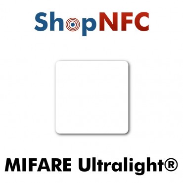 Etiqueta NFC NXP MIFARE Ultralight® 35x35mm adhesiva