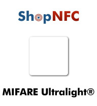 Etiqueta NFC NXP MIFARE Ultralight® 35x35mm adhesiva