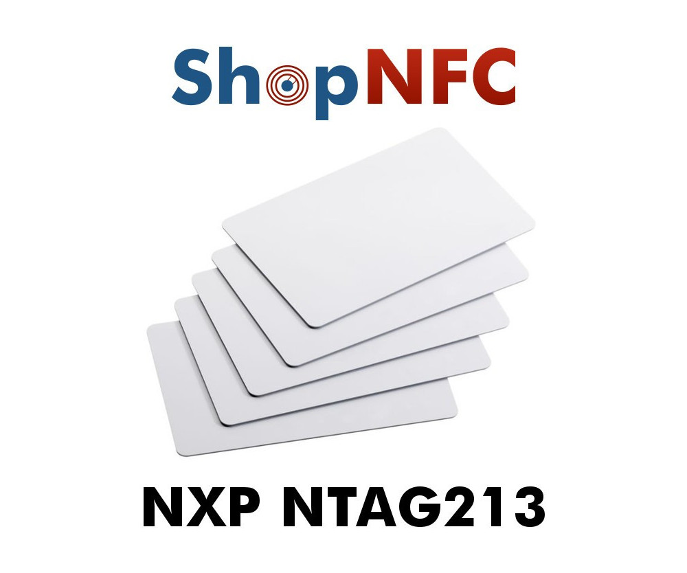 Tarjetas NFC en PVC NTAG213