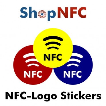 Tag NFC NTAG213 adesivi con logo NFC