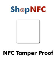 NFC Tamper Proof Klebetags NTAG213 52x52mm