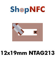 NFC Wet Inlay NTAG213 12x19mm
