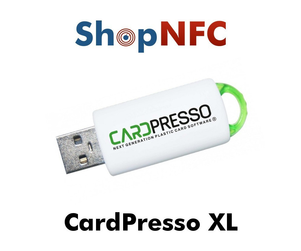CardPresso XL - Software per stampa e codifica di Card NFC