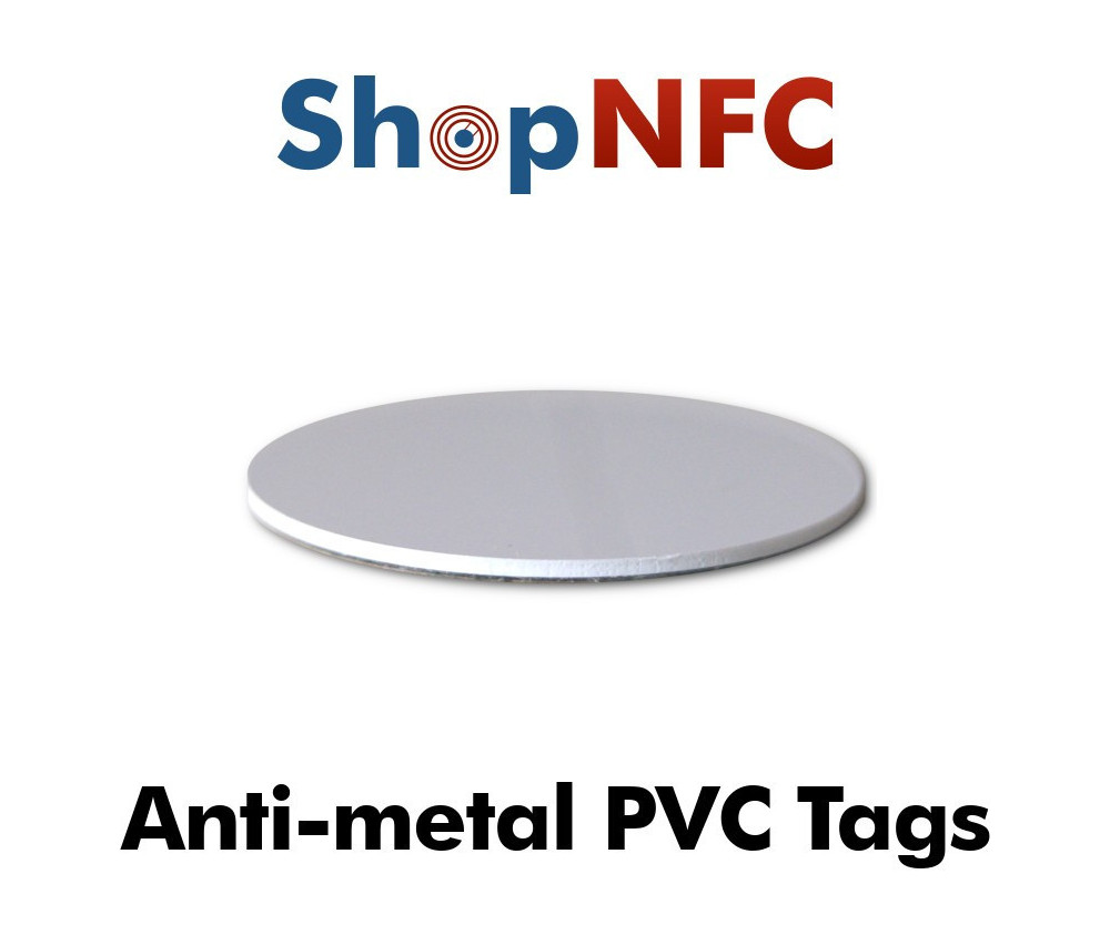 On-Metal NFC Tags in PVC 30mm