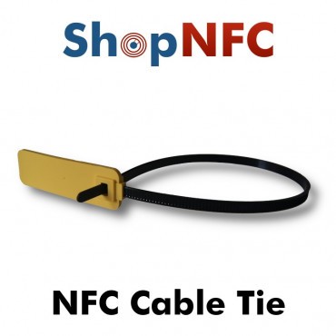 Abrazadera NFC de nylon con indicador ICODE® SLIX