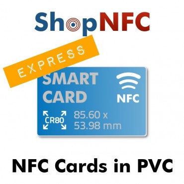 Cartes PVC NFC personnalisées - Impression Express