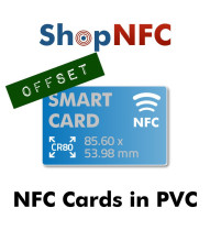 Cartes PVC NFC personnalisées - Impression Offset